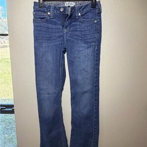 Ariat R.E.A.L  Janet bootcut sz 14 girls Jeans Western Cowgirl Riding Rodeo